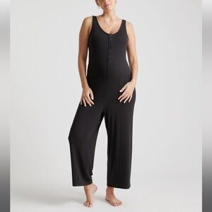 Quince Tencel Maternity and Nursing Jumpsuit